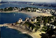 CPM Dinard Cote D Emeraude La Plage de L Ecluse Vue Generale