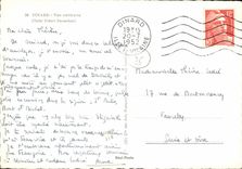 POSTAL MODERNA aire visto Dinard