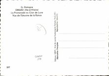 POSTAL MODERNA Dinard la caminata con el claro de luna visto de L estuario de el rancio