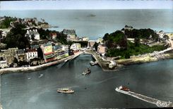 CPM Dinard Les Vedettes Vertes Le pont d emeraude La pointe du Moulinet 