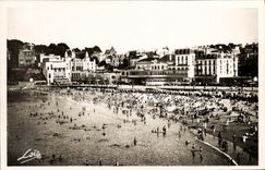 POSTAL MODERNA el Plage de Dinard de L cerraduras tiene alto Mer