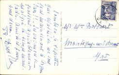 POSTAL MODERNA puntos de Dinard del vizconde