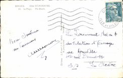 POSTAL MODERNA Dinard dimensiona la esmeralda de D la playa