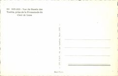 POSTAL MODERNA Dinard visto del lavabo de los yates tomados de la caminata