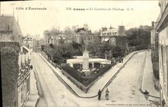 CPA Dinard Le Carrefour de L Horloge