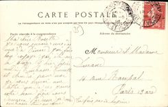 CPA Dinard Le Carrefour de L Horloge