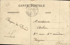 VINTAGE POSTCARD the Viscount With far St Servan