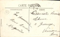 CPA Dinard Panorama de la Plage