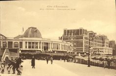 CPA Dinard Promenade des Allies