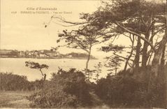 CPA Dinard la Vicomte Vue Sur Dinard