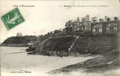 CPA Dinard Les Terrasses et la Pointe du Moulinet