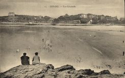 VINTAGE POSTCARD Dinard View