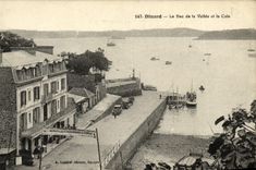 VINTAGE POSTCARD Dinard the nozzle D ela Valley and the Hold