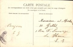 VINTAGE POSTCARD Dinard the large hotel of the casino