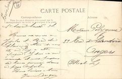 VINTAGE POSTCARD Dinard the beach Seen from of the Inhabitant of Saint Malo