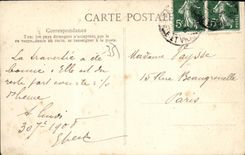 VINTAGE POSTCARD Dinard the vats Boats