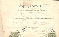 VINTAGE POSTCARD Dinard the bay of the prioress Boat