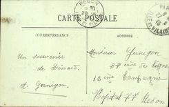 CPA Dinard Le boulevard des Falaises et Hotel Emeraude 