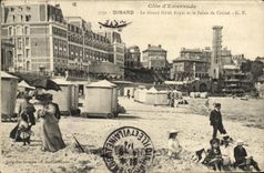 CPA Dinard Le Grand Hotel Royal et le palais de Cristal