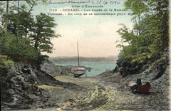 CPA Dinard Les bords de la Rance Vicomte Un coin de ce merveilleux pays