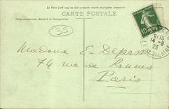 VINTAGE POSTCARD Dinard the Cage With far Saint Malo Boats