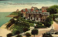 CPA Dinard Les terrasses et la poiten du Moulinet 