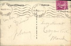 VINTAGE POSTCARD Dinard Promenade of Combine and the Beach