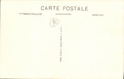 VINTAGE POSTCARD Dinard Seen of the Beach