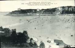 CPA Dinard La Plage et la Pointe du Moulinet