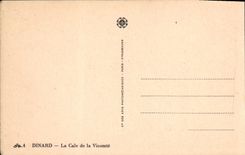 CPA Dinard La Cale de la Vicomte Bateau