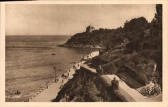 CPA Dinard vue prise du Casino