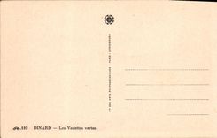 CPA Dinard Les Vedettes vertes