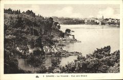 CPA Dinard La Vicomte Vue vers Dinard