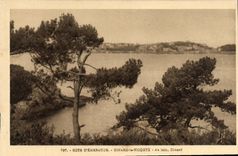 CPA Cote D Emeraude Dinard la Vicomte Au loin Dinard