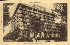 VINTAGE POSTCARD Dinard Gallic Hotel