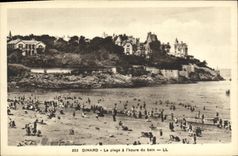 CPA Dinard La Plage a l heure du bain