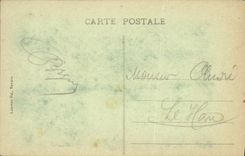 CPA Dinard la Vicomte Etude d arbres Au loin St Malo