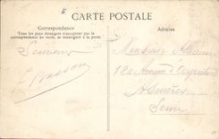 VINTAGE POSTCARD Dinard Top of L Locks