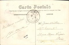 VINTAGE POSTCARD Dinard L Pond Top of the Wood of Tanouarn