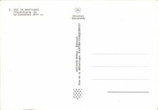 MODERN CARD Fraud of Brittany the Cathedral