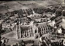 CPM Dol de Bretagne Vue aerienne La Cathedrale Saint Samson