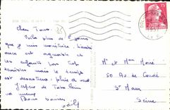 MODERN CARD Fraud of Brittany Seen of the marshes