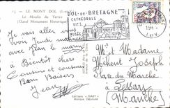 MODERN CARD the Mount Fraud the Mill of the Hillock Sheep