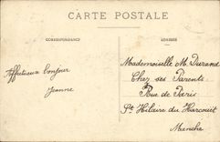 VINTAGE POSTCARD Fraud of Brittany L Church of Carfantin