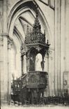 CPA Dol Interieur de la Cathedrale La chaire
