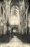CPA Dol de Bretagne Interieur de la Cathedrale 