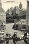 CPA Dol de Bretagne Lavoir route de St Malo Lavandieres Femmes Folklore 