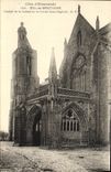 CPA Dol de Bretagne Clocher de la Cathedrale et porche Saint Magloire