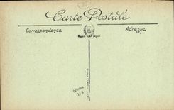 VINTAGE POSTCARD Fraud La Poste and the Town hall