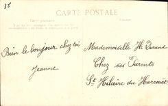 VINTAGE POSTCARD Dol Places Town hall Goes